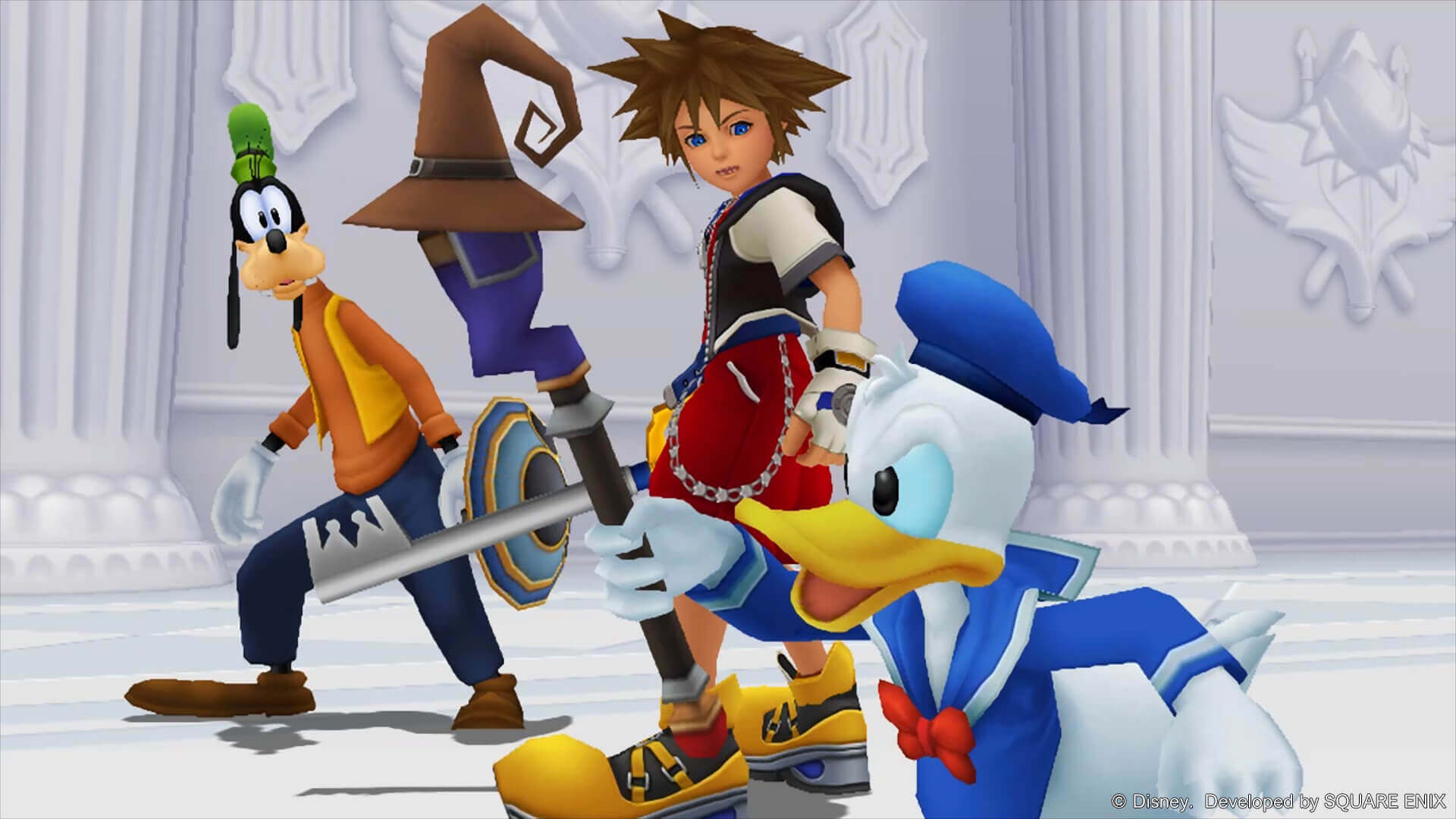 KINGDOM HEARTS Re:Chain of Memories ゲーム画面