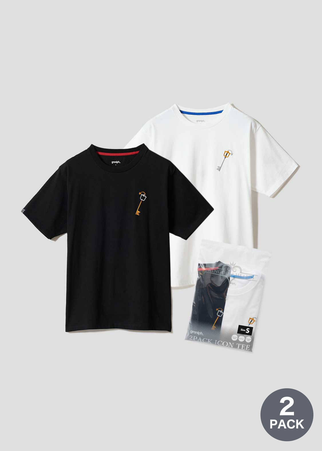 キングダムチェーン｜2パックアイコンTシャツ