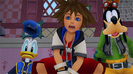 KINGDOM HEARTS FINAL MIX ゲーム画面