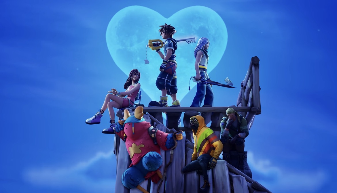 フォートナイト　キングダムハーツ　4人